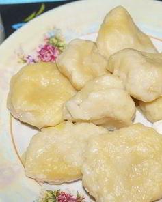 Ленивые вареники с картошкой