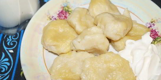 Ленивые вареники с картошкой