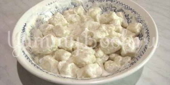 Ленивые вареники с манкой