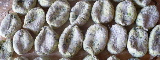 ленивые вареники со шпинатом. Шаг 4