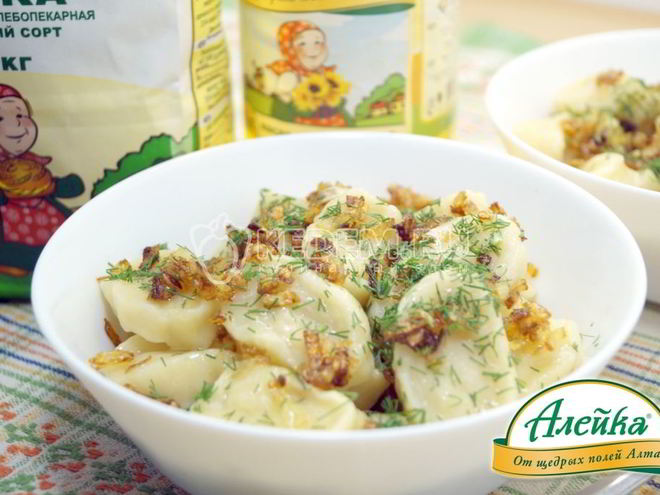 Рецепт постных ленивых вареников с картофелем