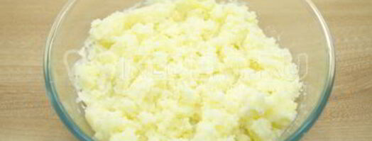 постные ленивые вареники с картофелем. Шаг 5