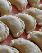 Постные вареники с картофелем