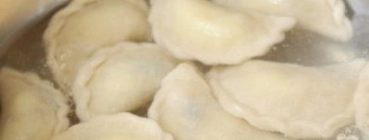 постные вареники с картофелем. Шаг 7