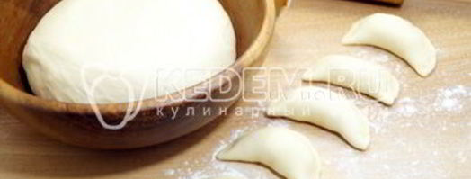 тесто для вареников. Шаг 9