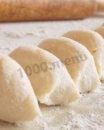 Тесто на вареники с яйцом