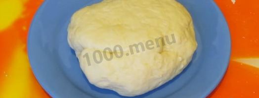 тесто на вареники с яйцом. Шаг 8