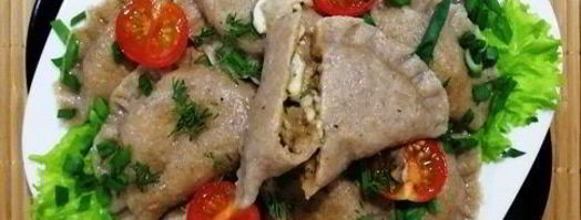 цельнозерновые вареники с тунцом и моцареллой. Шаг 12