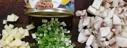 цельнозерновые вареники с тунцом и моцареллой. Шаг 5