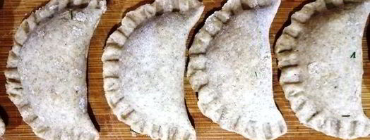 цельнозерновые вареники с тунцом и моцареллой. Шаг 10