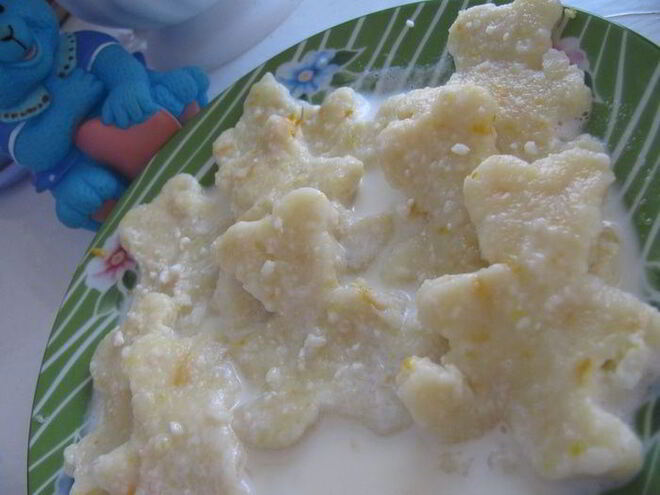 Рецепт вареников апельсиновый мишка