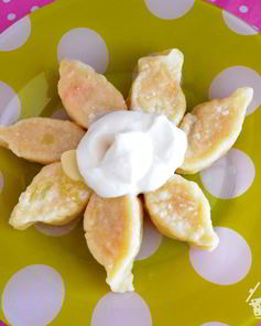 Вареники ленивые с картошкой и творогом