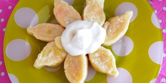 Вареники ленивые с картошкой и творогом