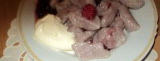 вареники ленивые с ягодами. Шаг 5