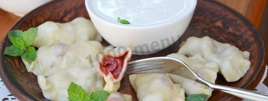 вареники на пару в мультиварке с вишнями. Шаг 16