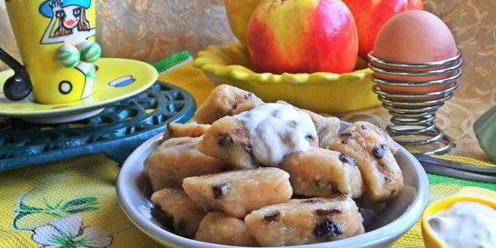 Вареники с черносливом