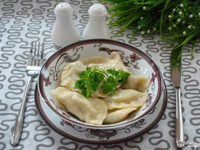 Рецепт вареников с фаршем