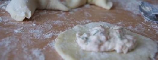 вареники с форелью и рикоттой. Шаг 4