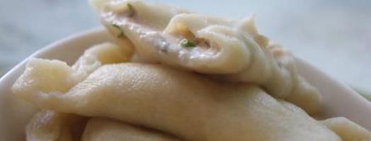 вареники с форелью и рикоттой. Шаг 6