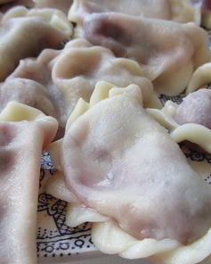 Вареники с грушей