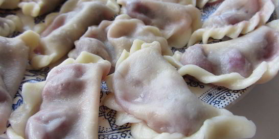 Вареники с грушей