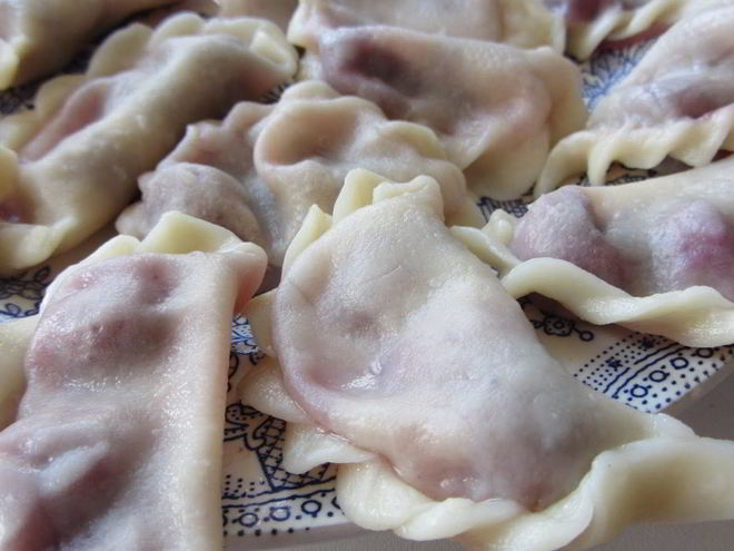 Рецепт вареников с грушей