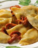 Вареники с капустой и грибами