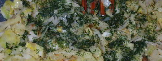 вареники с капустой и маслятами. Шаг 7