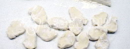 вареники с картошкой и грибами. Шаг 7