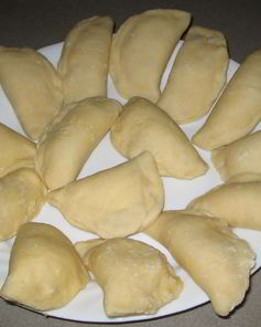 Вареники с картошкой и кислой капустой