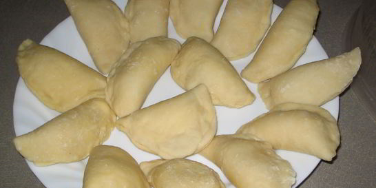 Вареники с картошкой и кислой капустой