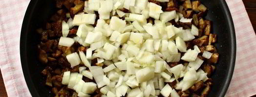 вареники с картошкой и лесными грибами. Шаг 5