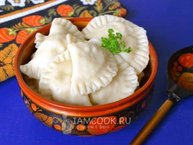 Рецепт вареников с курицей