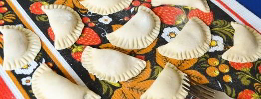 вареники с курицей. Шаг 19