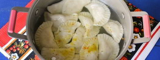 вареники с курицей. Шаг 20