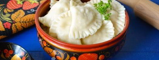 вареники с курицей. Шаг 21