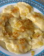 Вареники с квашеной капустой и картошкой