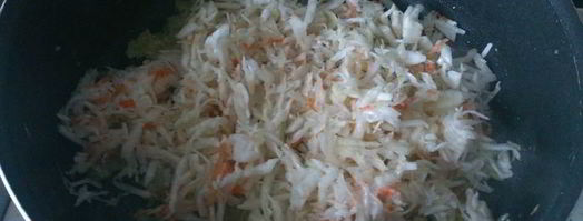 вареники с квашеной капустой и картошкой. Шаг 2