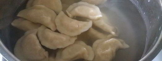 вареники с квашеной капустой и картошкой. Шаг 9