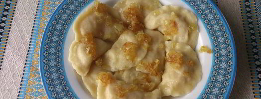 вареники с квашеной капустой и картошкой. Шаг 10