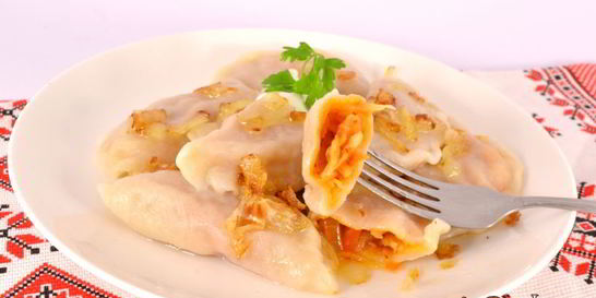 Вареники с квашеной капустой