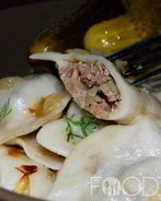 Вареники с мясом