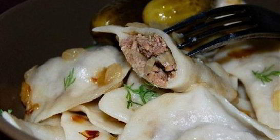 Вареники с мясом