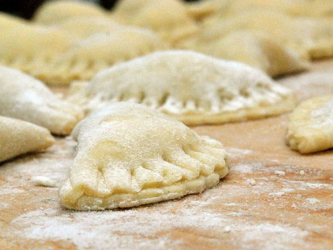 Рецепт вареников с рисом