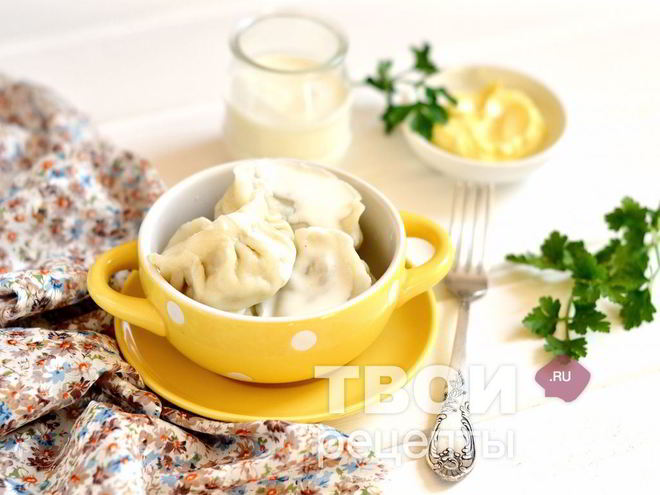 Рецепт вареников с салом