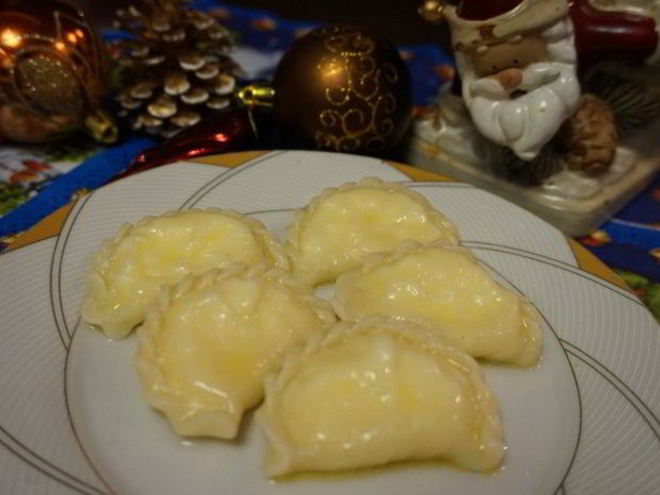 Рецепт вареников с сюрпризами, на старый новый год