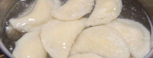 вареники с творогом на заварном тесте. Шаг 9