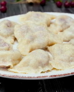 Вареники с вишней