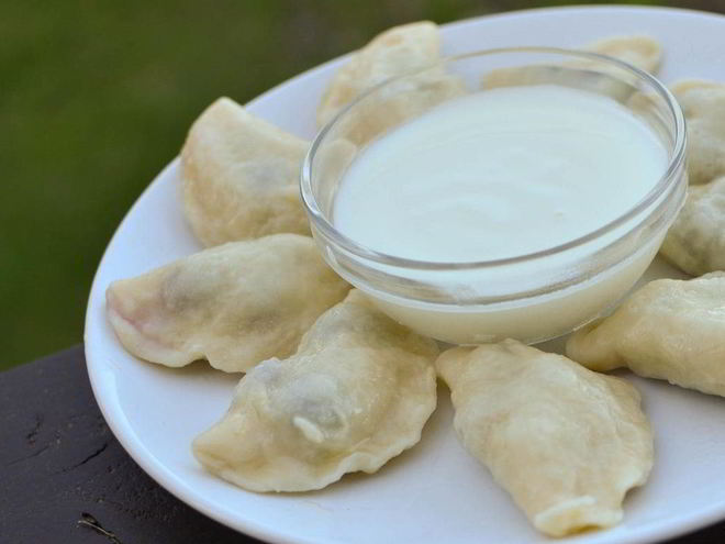 Рецепт вареников с ягодами