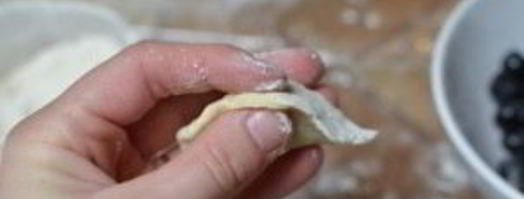 вареники с ягодами. Шаг 6